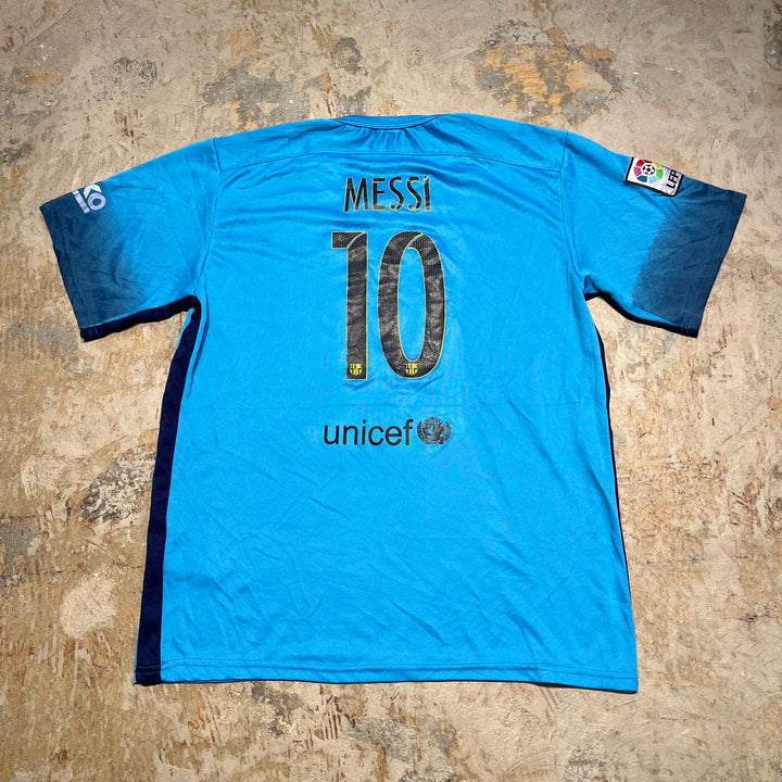 #4244 FCB/FCバルセロナ/NIKE/ナイキ/Football／フットボール Tee/バルセロナ/MESSI/サイズXL