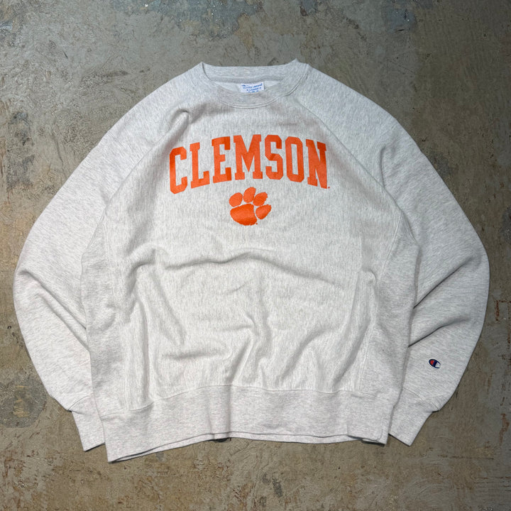 古着 Champion/ チャンピオン/リバースウィーブ/ クルーネックスウェット/ サイズXL