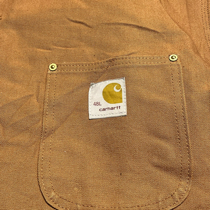 #3422 古着 Carhartt/カーハート/michigan chore coat/ミシガンチョアコート/MADE IN U.S.A/サイズL相当