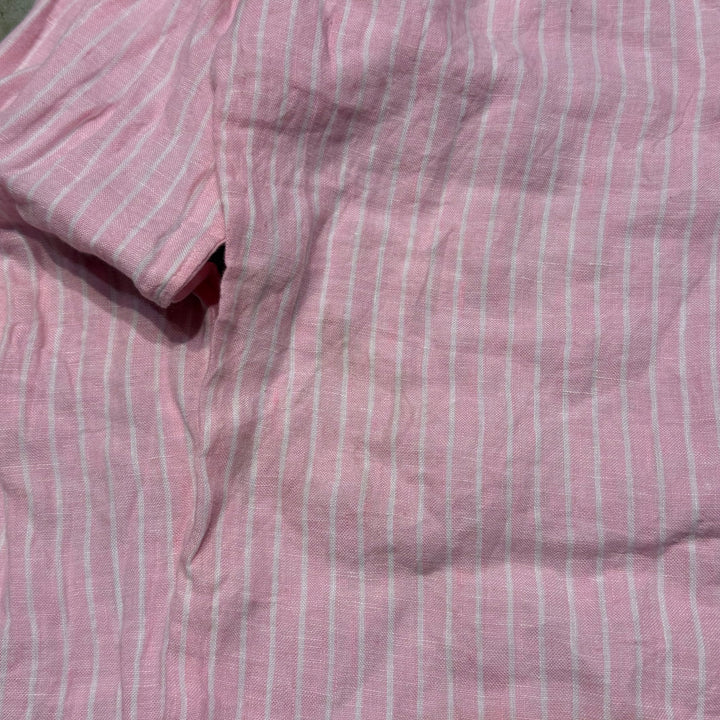 古着 90's POLO by Ralph Lauren/ ラルフ ローレン/ ボタンダウン長袖シャツ/ ストライプ柄/ サイズM