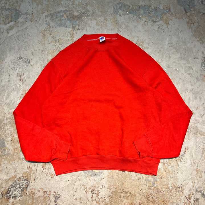 #3540 古着/Russell/ラッセル/Crewneck sweat/クルーネックスウェット/ブランクスウェット/無地/サイズL