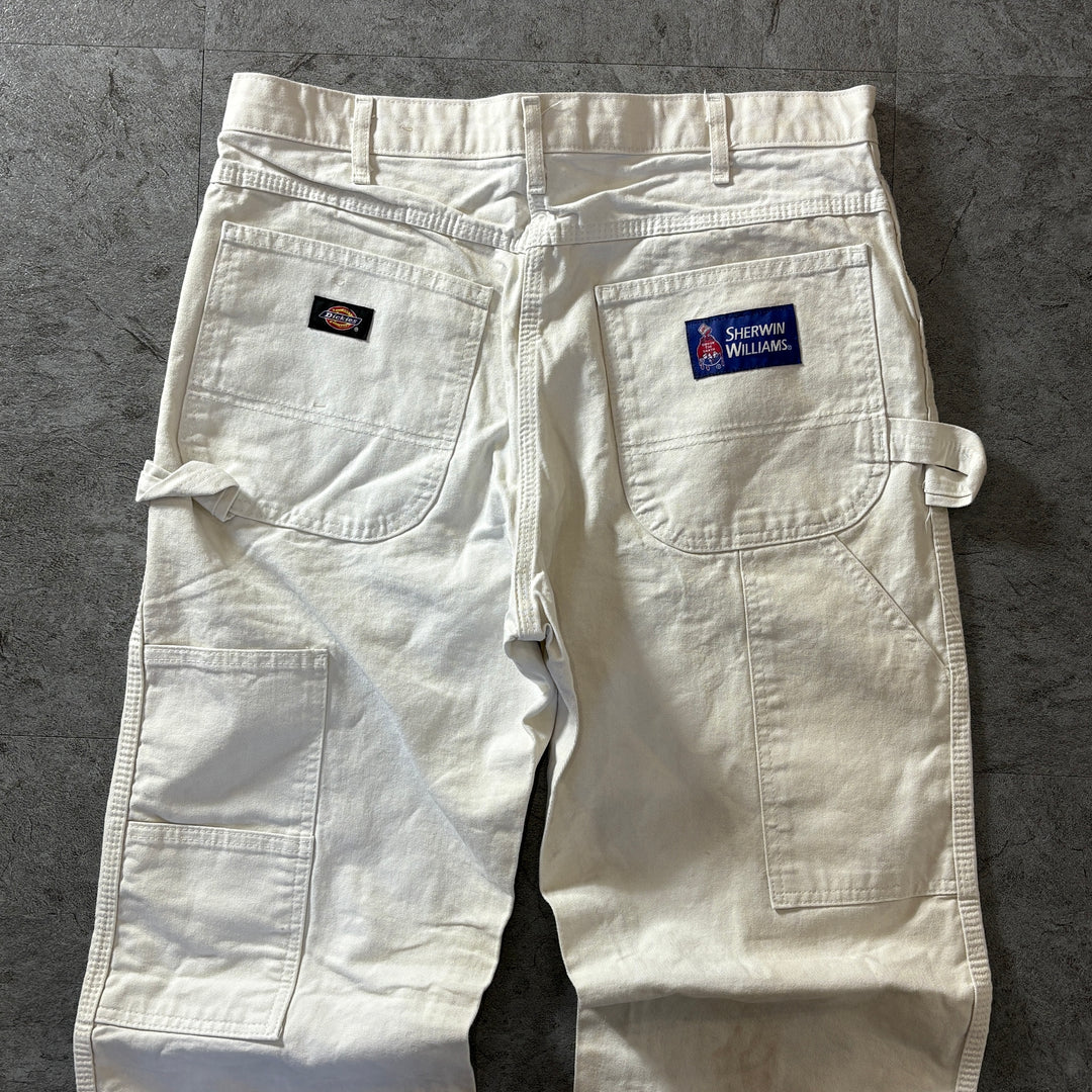古着 Dickies×SHERWIN WILLIAMS ディッキーズ× シャーウィン・ウィリアムズ ペインターパンツ  実寸サイズ33×33