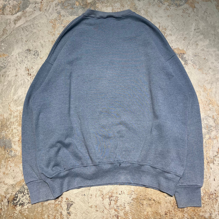 #4087 古着 Unknow/Crew neck  Sweat/クルーネックスウェット/アニマルプリント/サイズXXL