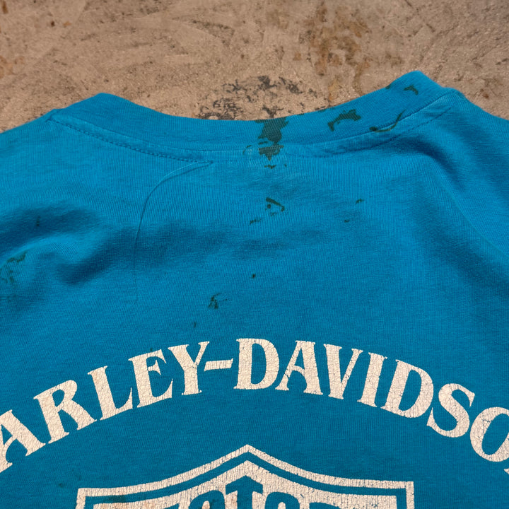 二手衣服Harley-Davidson/哈雷戴维森/印花T恤/尺寸L相当
