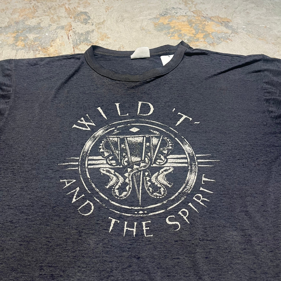 古着 Wild T & The Spirit/December 2015/ヴィンテージ シングルステッチ プリントTシャツ/サイズL-XL