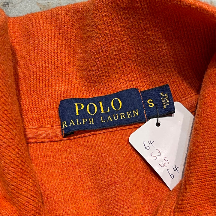 #3333 古着 Polo Ralph Lauren/ポロラルフローレン / Half Zip Cotton Knit Sweater/ハーフジップ コットンニット セーター / サイズS