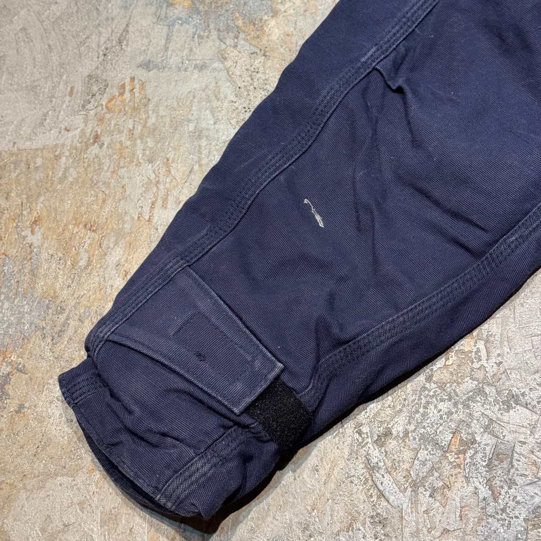 古着 Carhartt/ カーハート/ ランヤードジャケット/ ダック地/ 中綿/ 裏地キルティング/ サイズM
