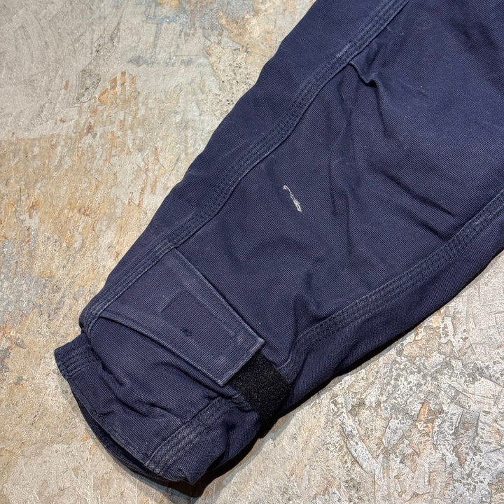 古着 Carhartt/ カーハート/ ランヤードジャケット/ ダック地/ 中綿/ 裏地キルティング/ サイズM