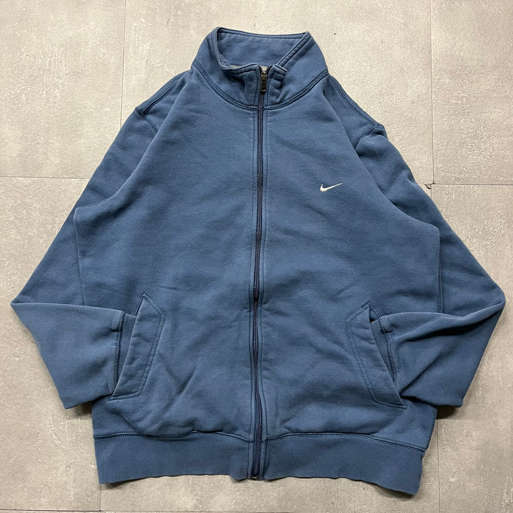 古着 NIKE/ ナイキ/ ワンポイントロゴ/ スウォッシュ/フルジップスウェット/ サイズL