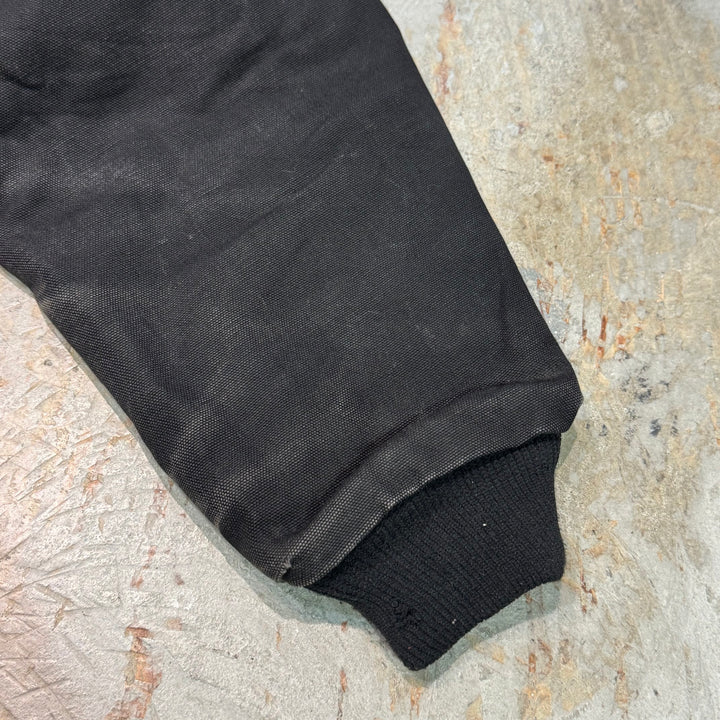 古着 USA製 80's~90's Carhartt/ カーハート/ サンタフェジャケット/ ダック地/ 裏地キルティング/ 襟コーデュロイ/ サイズM相当