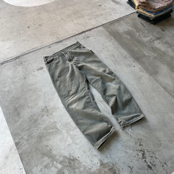古着 Dickies/ディッキーズ/ダック地ペインターパンツ/実寸サイズ33×31