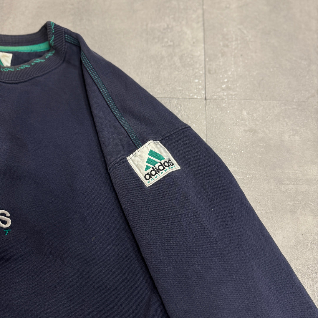 古着 90's adidas/アディダス/クルーネックスウェット/ サイズXL相当