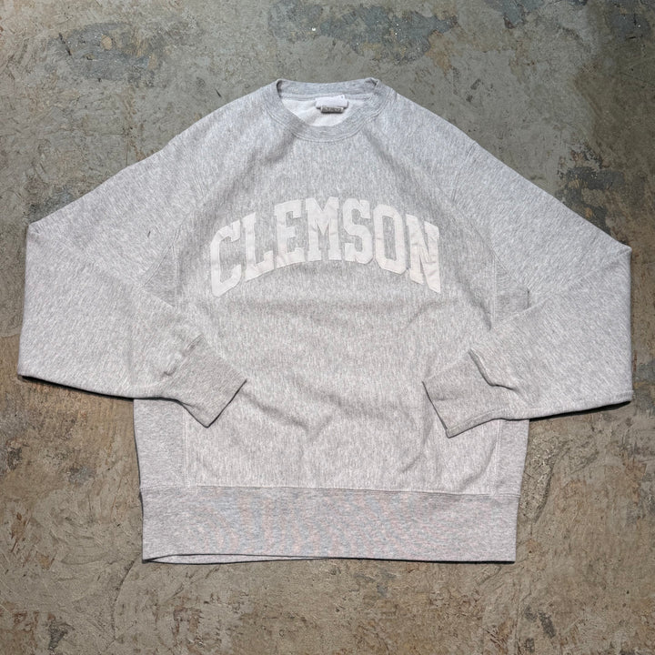 古着 Champion/ チャンピオン/リバースウィーブ/ クルーネックスウェット/ カレッジロゴ/ サイズM