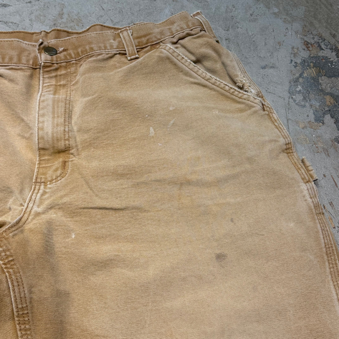 古着 Carhartt/カーハート/ダック地ペインターパンツ/実寸サイズ36×27