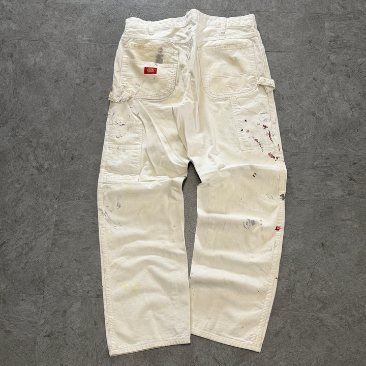 古着 Dickies ディッキーズ ペインターパンツ  実寸サイズ34×30