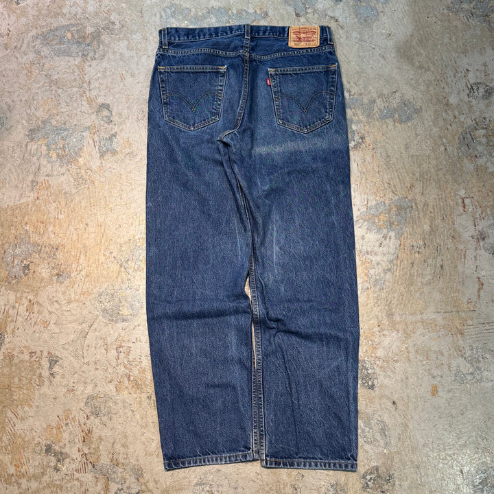 二手衣服Levi's/Levi的/牛仔褲/550/實際尺寸34 x 32