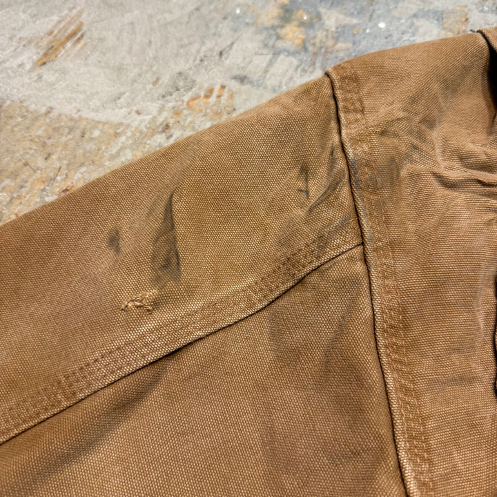 古着 carhartt/ カーハート/ ミシガンチョアコート/ ダック地/ 裏地ブランケット/ サイズL