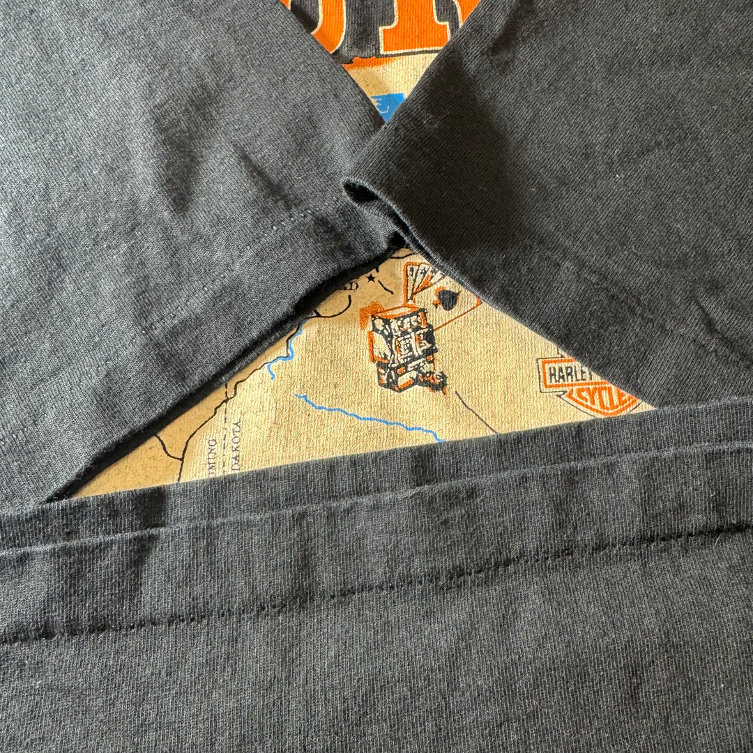 古着 USA製 90's Harley-Davidson ハーレーダビッドソン プリントTシャツ シングルステッチ サイズM
