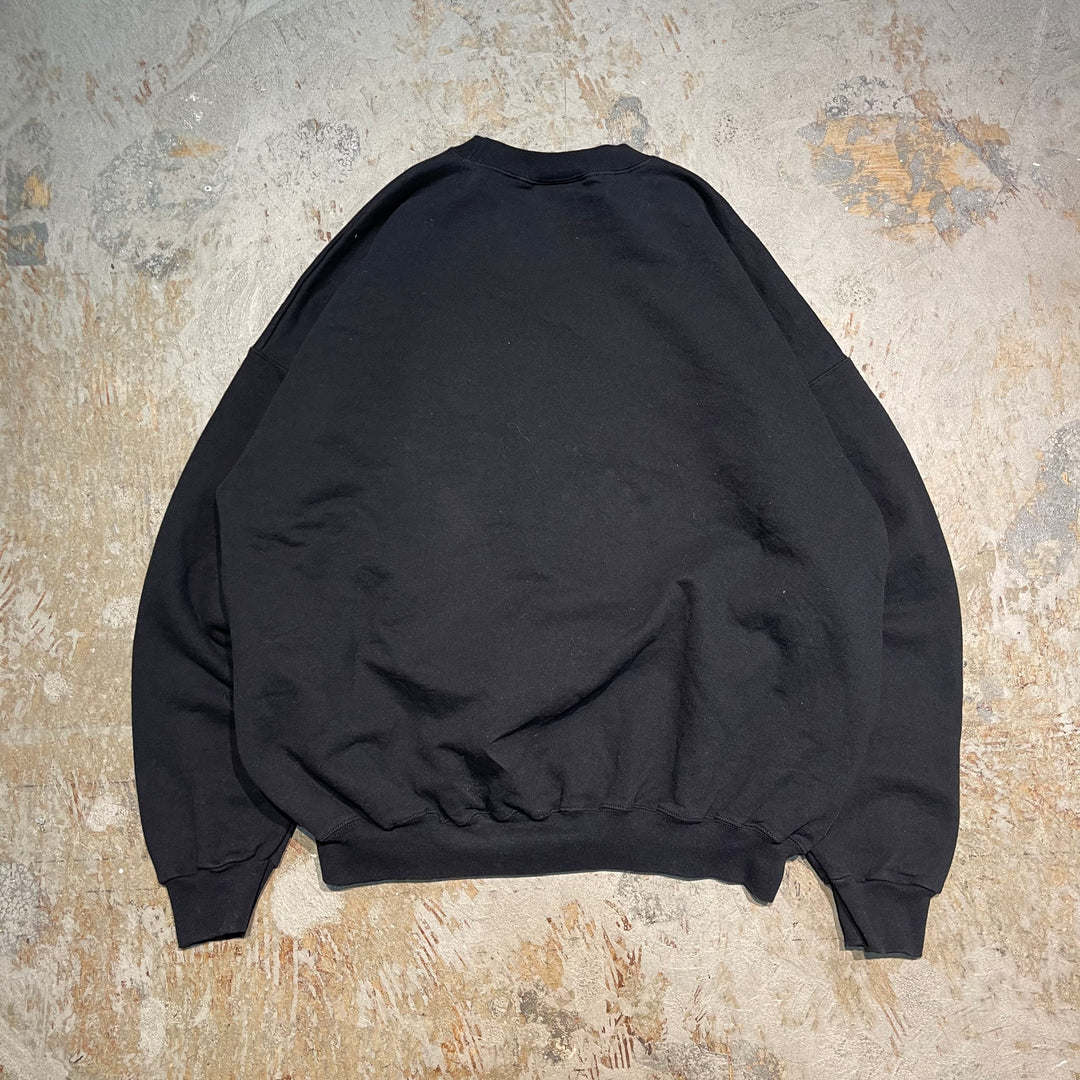 #2048 古着/Hanes /ヘインズ/Crewneck weat/クルーネックスウェット/企業ロゴ/サイズXL