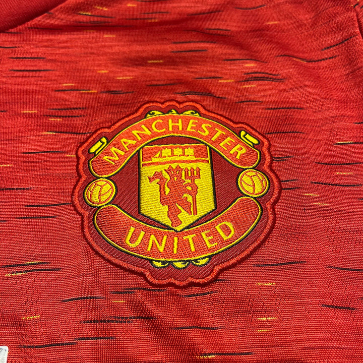 #4235/MANCHESTER UNITED/マンチェスター ユナイテッド/adidas/アディダス/Football／フットボール Tee/オールド・トラッフォード/サイズS