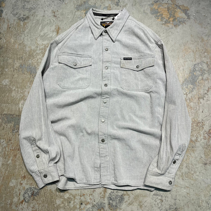 #4316 Harley-Davidson ハーレーダビッドソン L/S Work Shirts/ワークシャツ/サイズXL