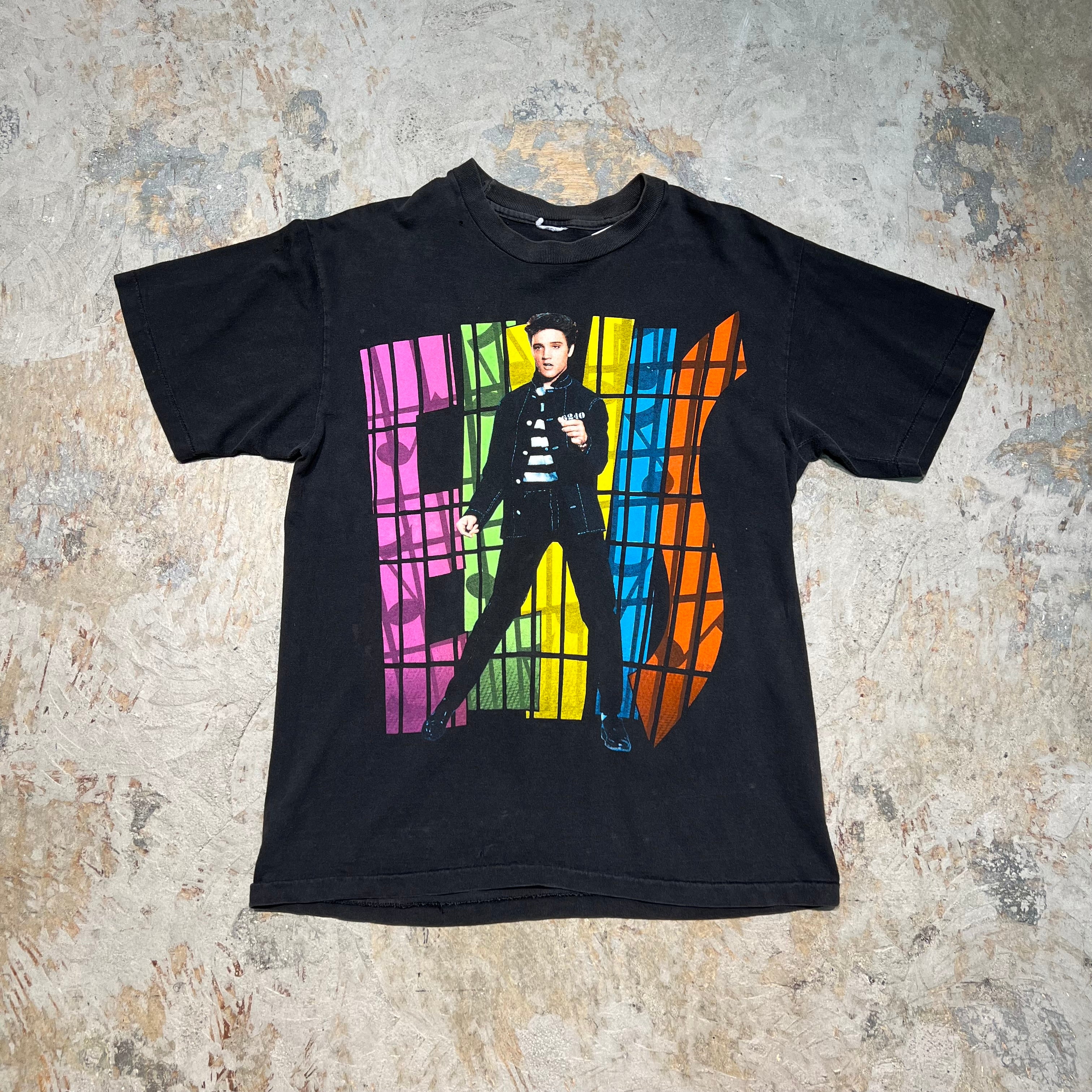 古着 91's エルビス・プレスリー / ヴィンテージ シングルステッチ