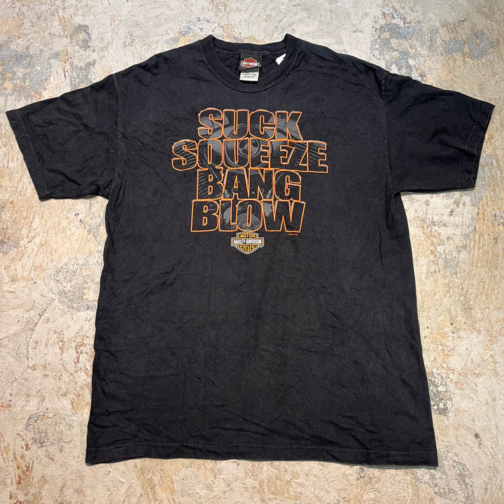 Used clothing Made in USA Harley-Davidson/Harley-Davidson/Printed T-shirt/Size