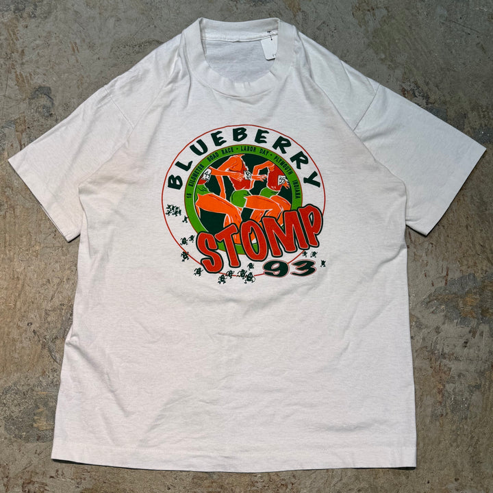 古着 USAVINTAGE/ BLUEBERRY STOMP93/ プリントTシャツ/ サイズXL相当