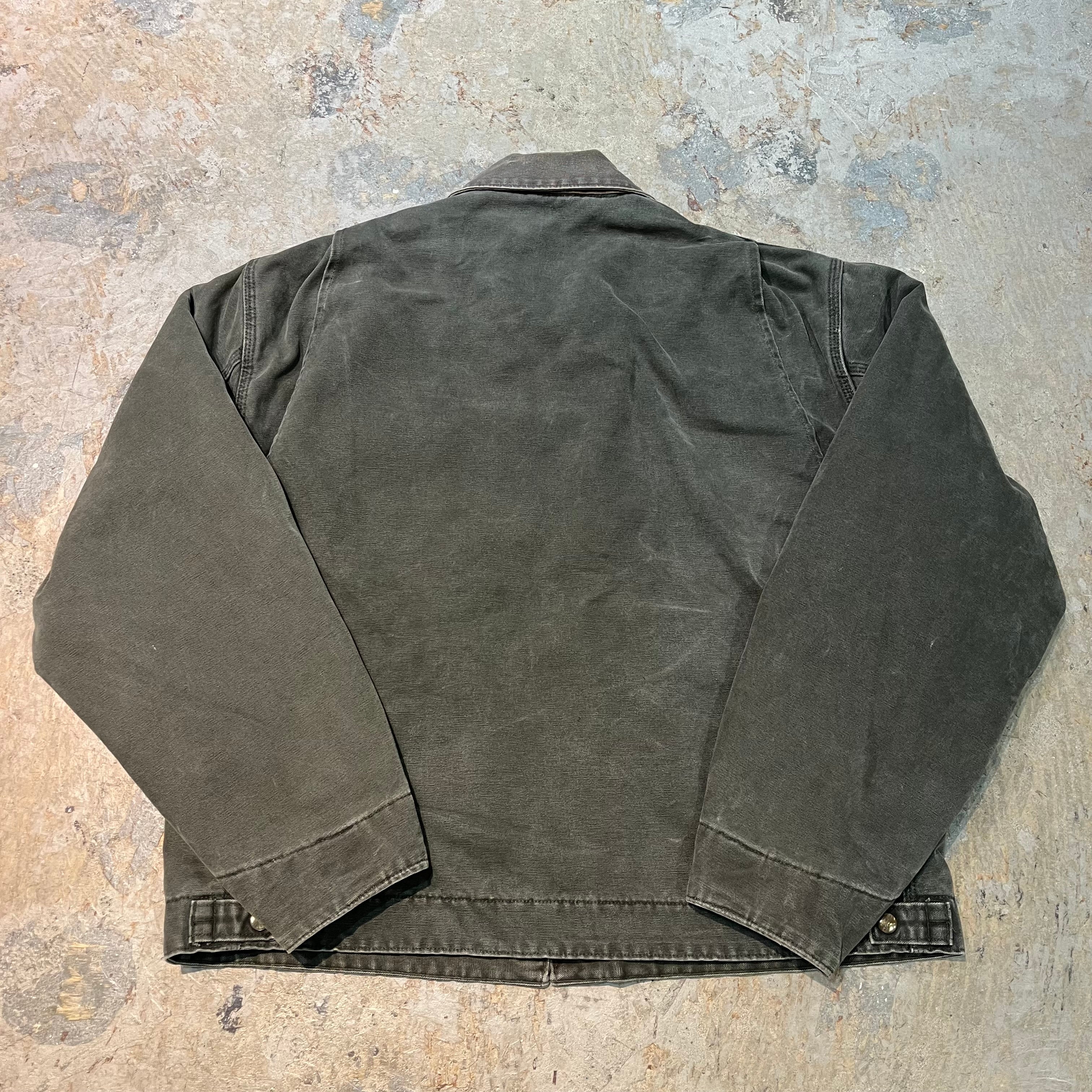 古着 carhartt/ カーハート/デトロイトジャケット/ ダック地/ 裏地