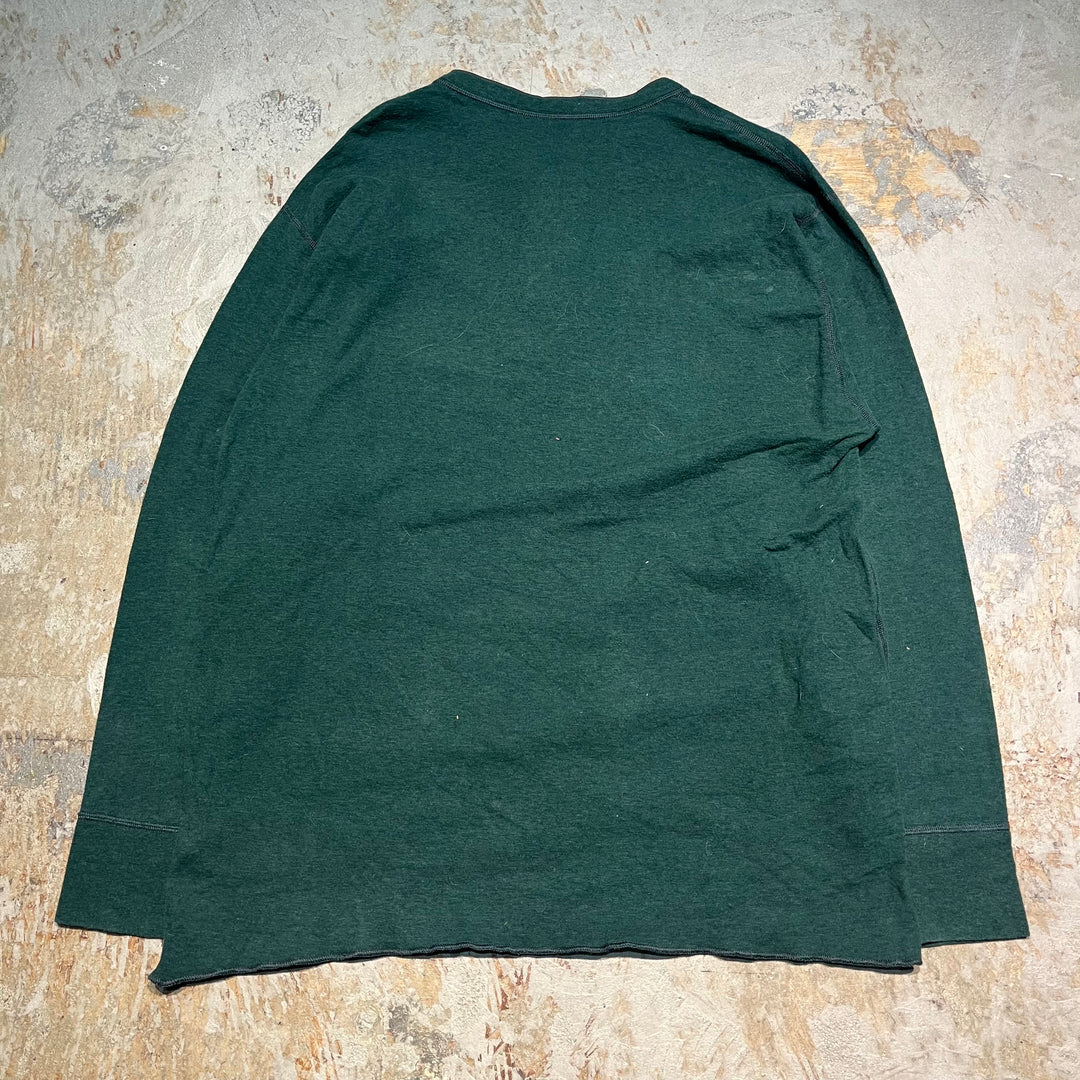 #3383 L.L.Bean/エルエルビーン/Henry neck knit/ヘンリーネックニット/サイズXL