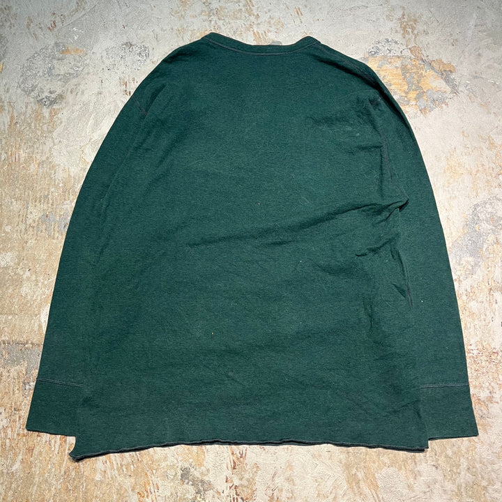 #3383 L.L.Bean/エルエルビーン/Henry neck knit/ヘンリーネックニット/サイズXL