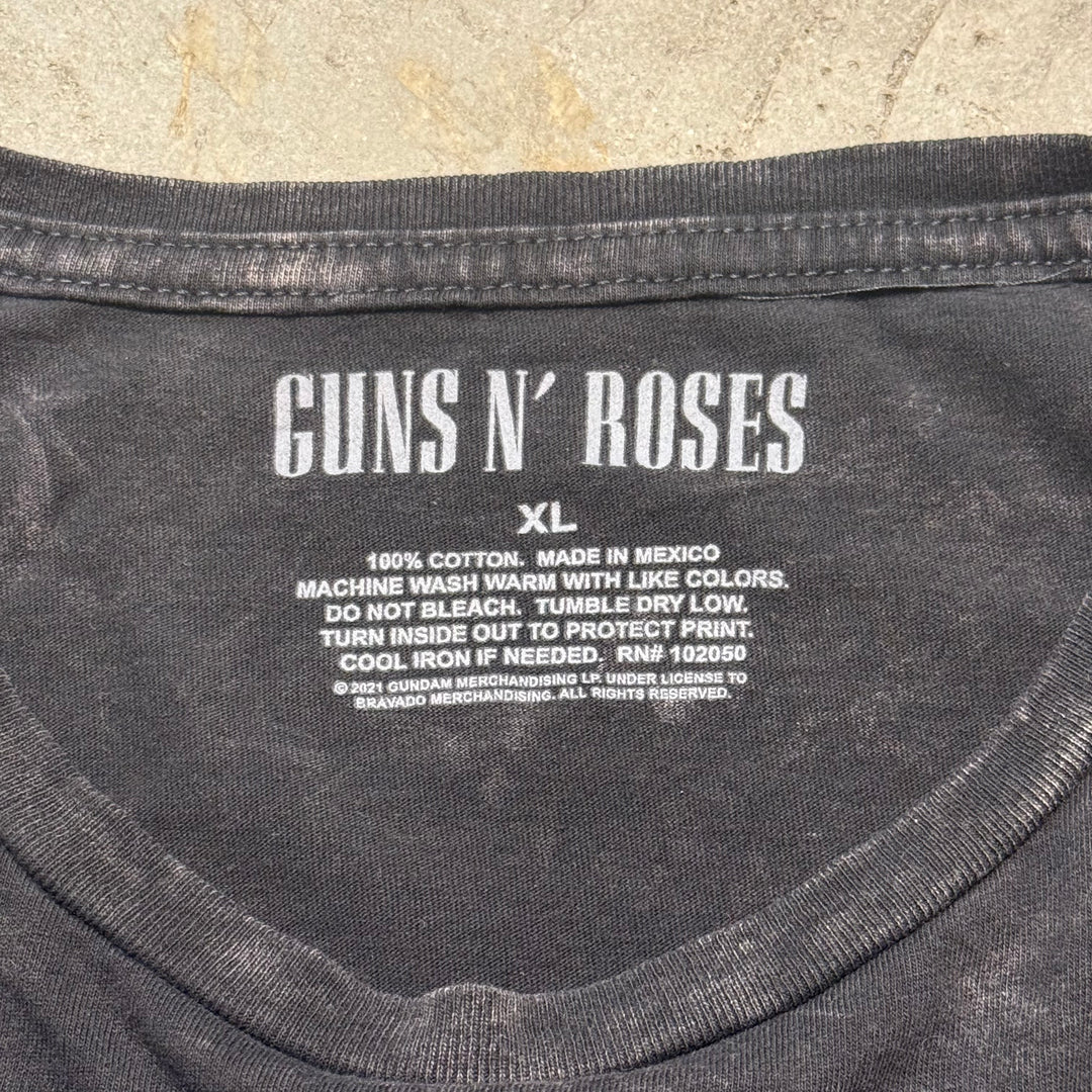 古着 GUNS N' ROSES/ガンズアンドローゼズ/バンドTシャツ/サイズXL