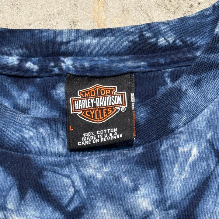 古着 USA製 90's Harley-Davidson/ハーレーダビッドソン/ プリントTシャツ/ サイズL