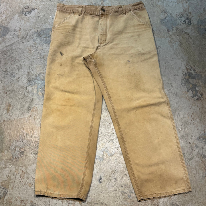 古着 Carhartt/カーハート/ダック地ペインターパンツ/実寸サイズ36×28