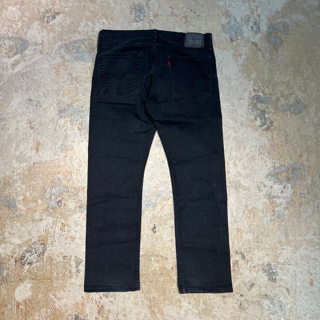 #4750 古着 Levi's/リーバイス/Black Denim Pants/ブラックデニムパンツ/513/サイズ30×32