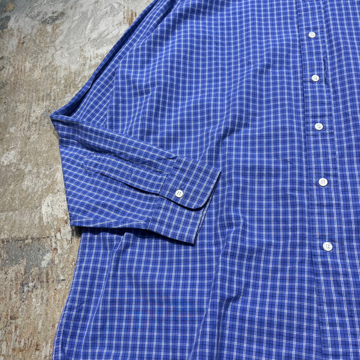 #4405 古着 Ralph Lauren/ラルフローレン/Long Sleeve Shirt/長袖シャツ/チェック柄/サイズ 2XLT TALL