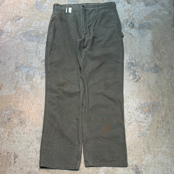 古着 Carhartt/ カーハート/ ダック地ペインターパンツ/ 実寸サイズ34×33