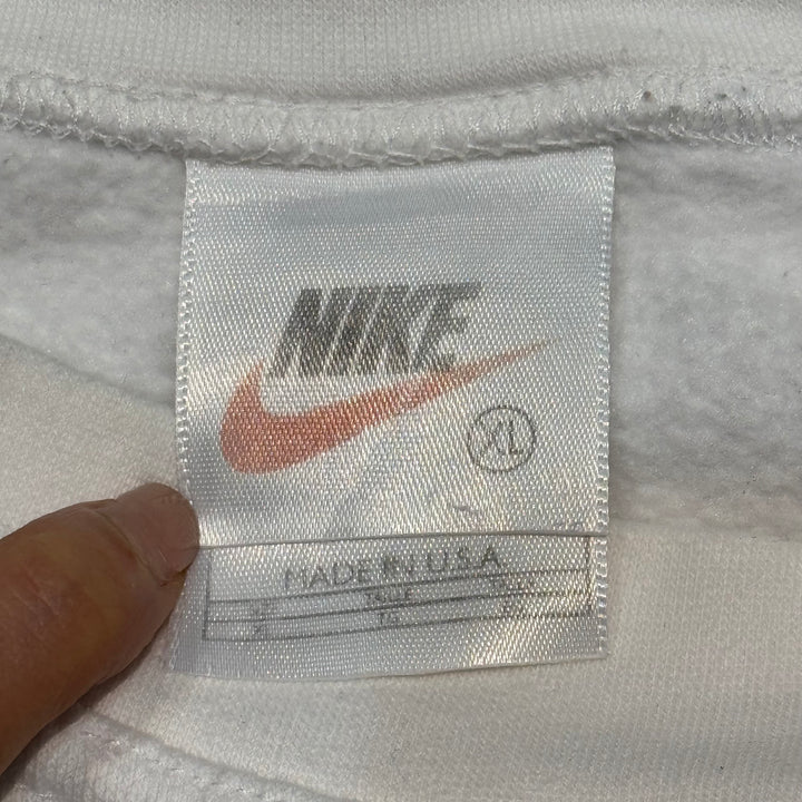 古着 USA製 90's NIKE/ ナイキ/ クルーネックスウェット/ワンポイント/ サイズXL