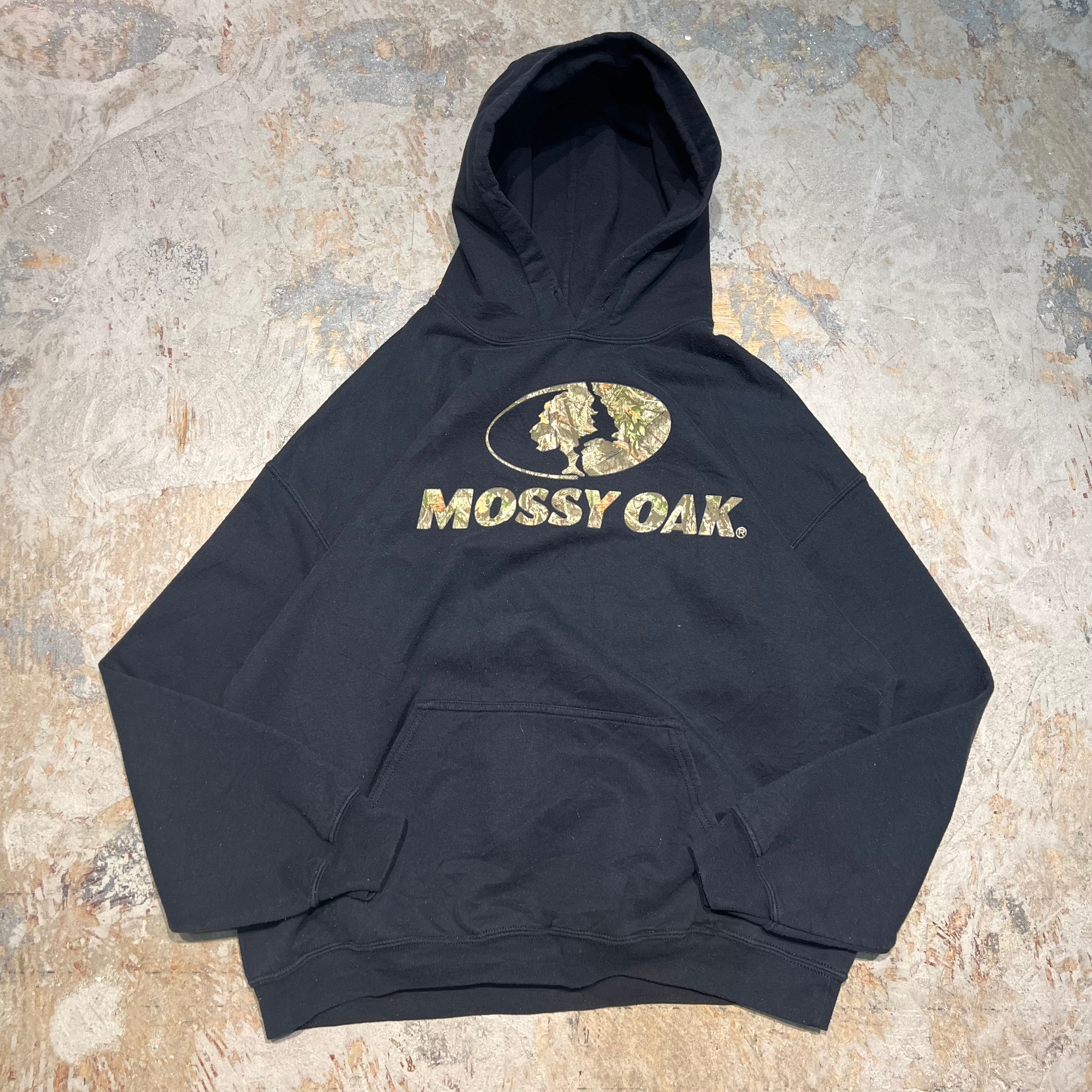 4012 古着 MOSSY OAK/Pull over Parker/プルオーバーパーカー