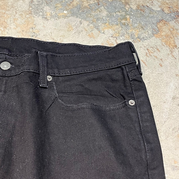 #4191 古着 Levi's/リーバイス/Black Denim Pants/ブラックデニムパンツ/黒タブ/551/サイズ36×34