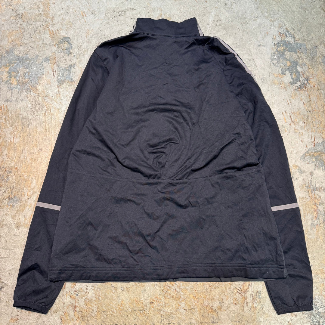 古着 NIKE/ ナイキ/ ナイロンジャケット/ スウォッシュロゴ/ハーフジップ/サイズL