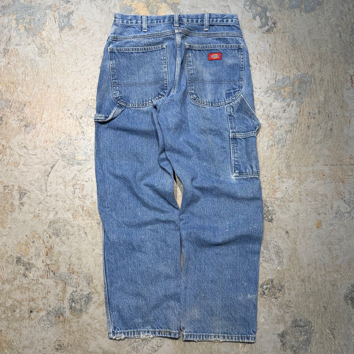 古着 Dickies/ ディッキーズ/ デニムペインターパンツ / 実寸サイズ29×28