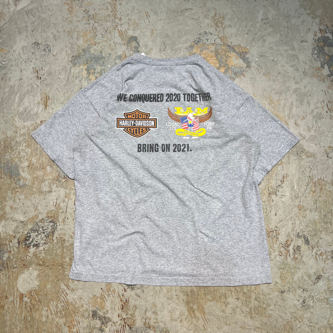 古着 Harley-Davidson YORK PA /ハーレー ダビッドソン ヨーク PA / ペンシルバニア州 / プリントTシャツ / サイズXL