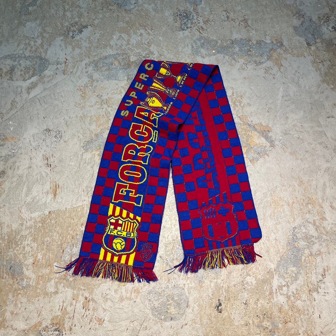 #2085 古着 サッカーマフラー / BARCELONA / SURPERCAMPION