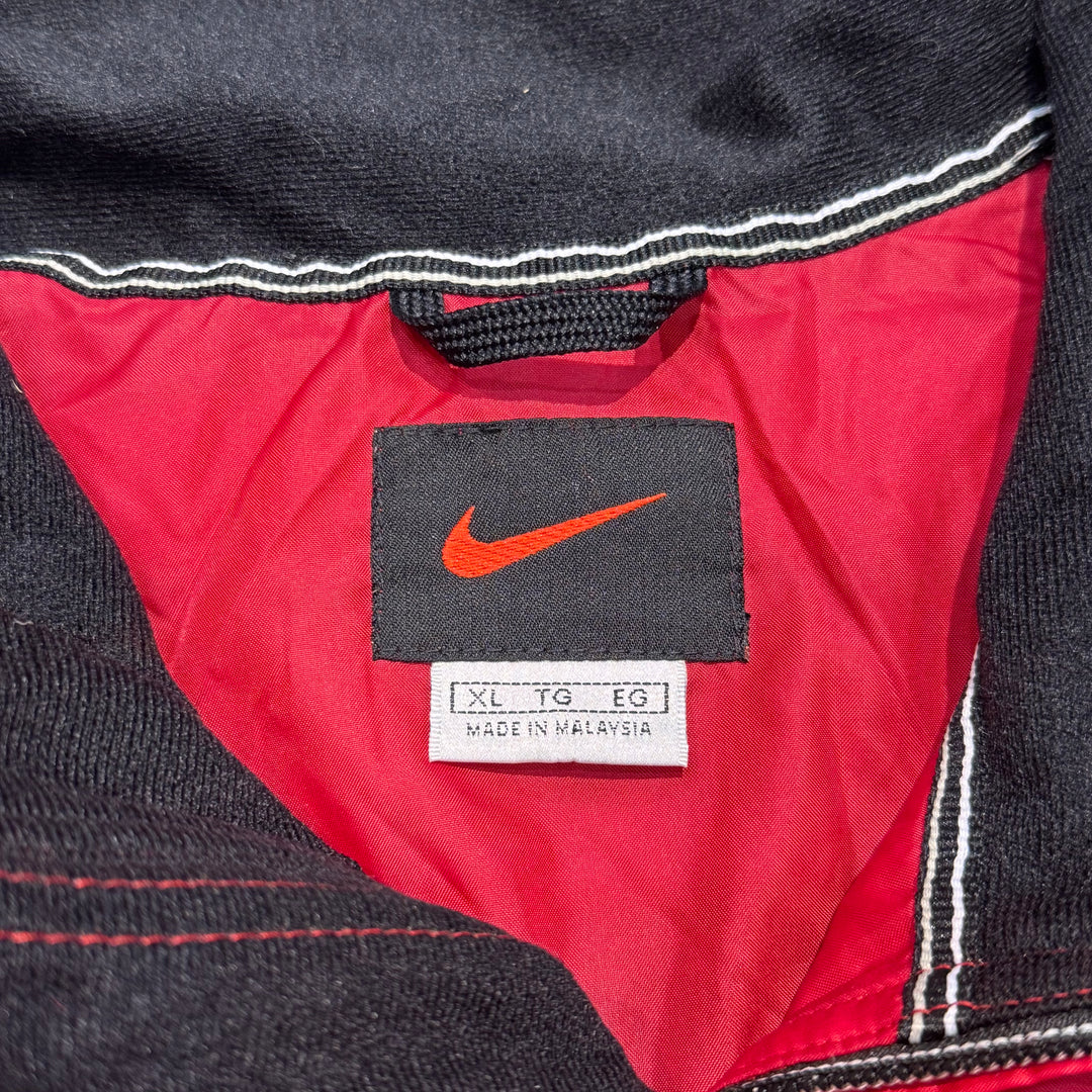 古着 00's NIKE/ ナイキ/ ナイロンジャケット/ スウォッシュロゴ刺繍/サイズXL