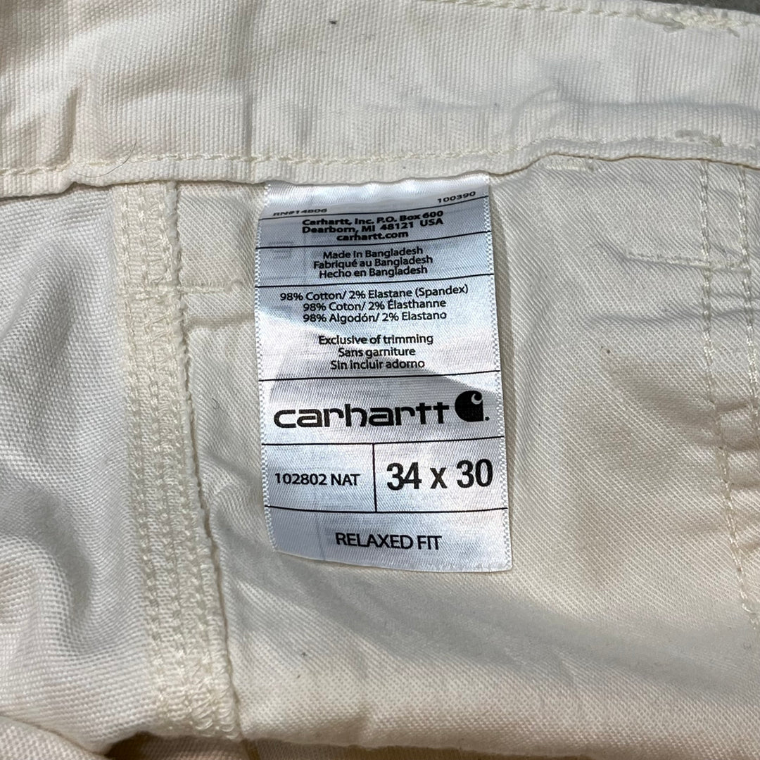 二手服裝Carhartt/ Double Knee Painter褲子/實際尺寸33 x 29