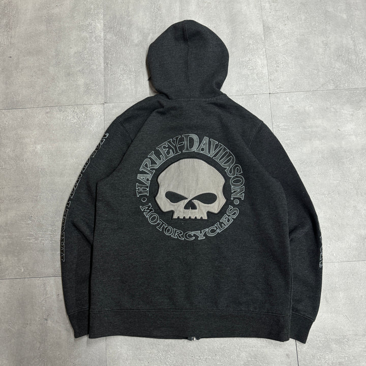 古着 /HARLEY-DAVIDSON / ハーレーダビッドソン/ジップパーカー/サイズM