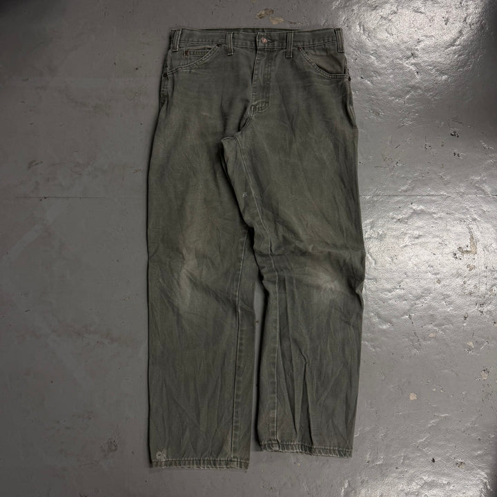 古着 Dickies/ディッキーズ/ダック地ペインターパンツ/実寸サイズ32×31