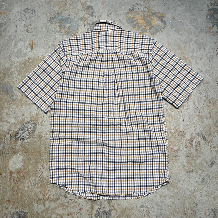 #4543 古着 Carhartt/カーハート/s/s  Button down Shirts/半袖ボタンダウンシャツ/チェック柄/サイズS