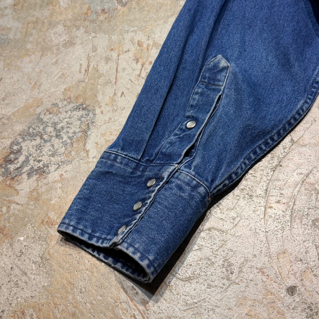 古着 Carhartt/ カーハート/ デニムウエスタンシャツ/ サイズXL相当